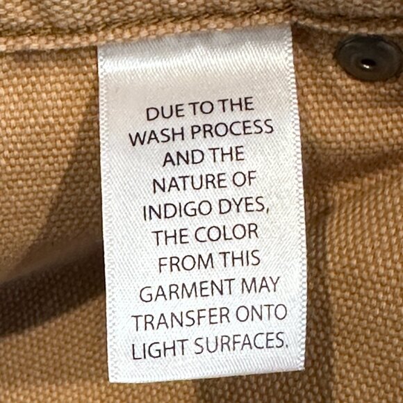 Duluth Trading Co Jeans Ballroom Relaxed Fit Tradesman Easy Light Wash Size 44 - Picture 16 of 16